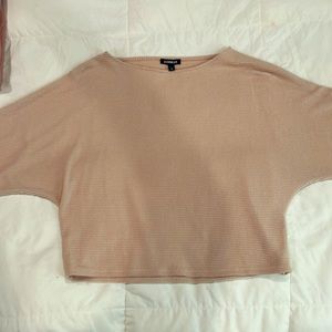 Express Boat Neck Sweater/ Poly blend/ Size S,M